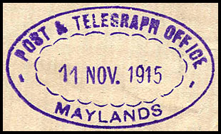 Maylands 1915